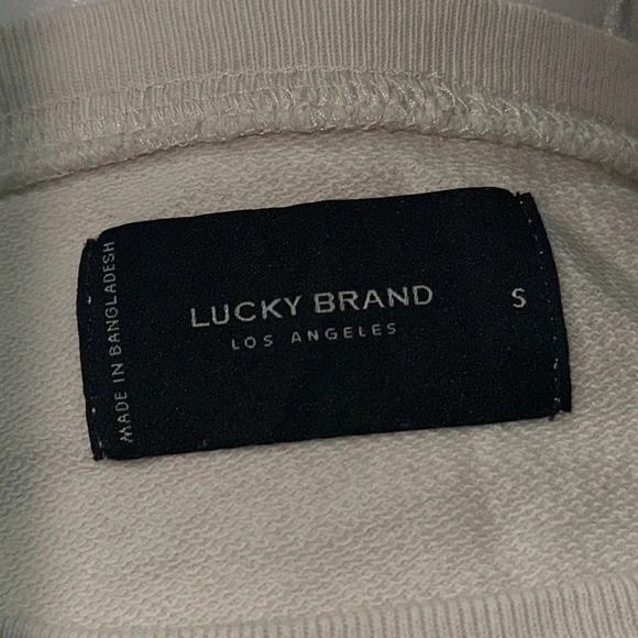 Lucky Brand Men's Crew Neck Long Sleeve Graphic sweater size small - Picture 3 of 3